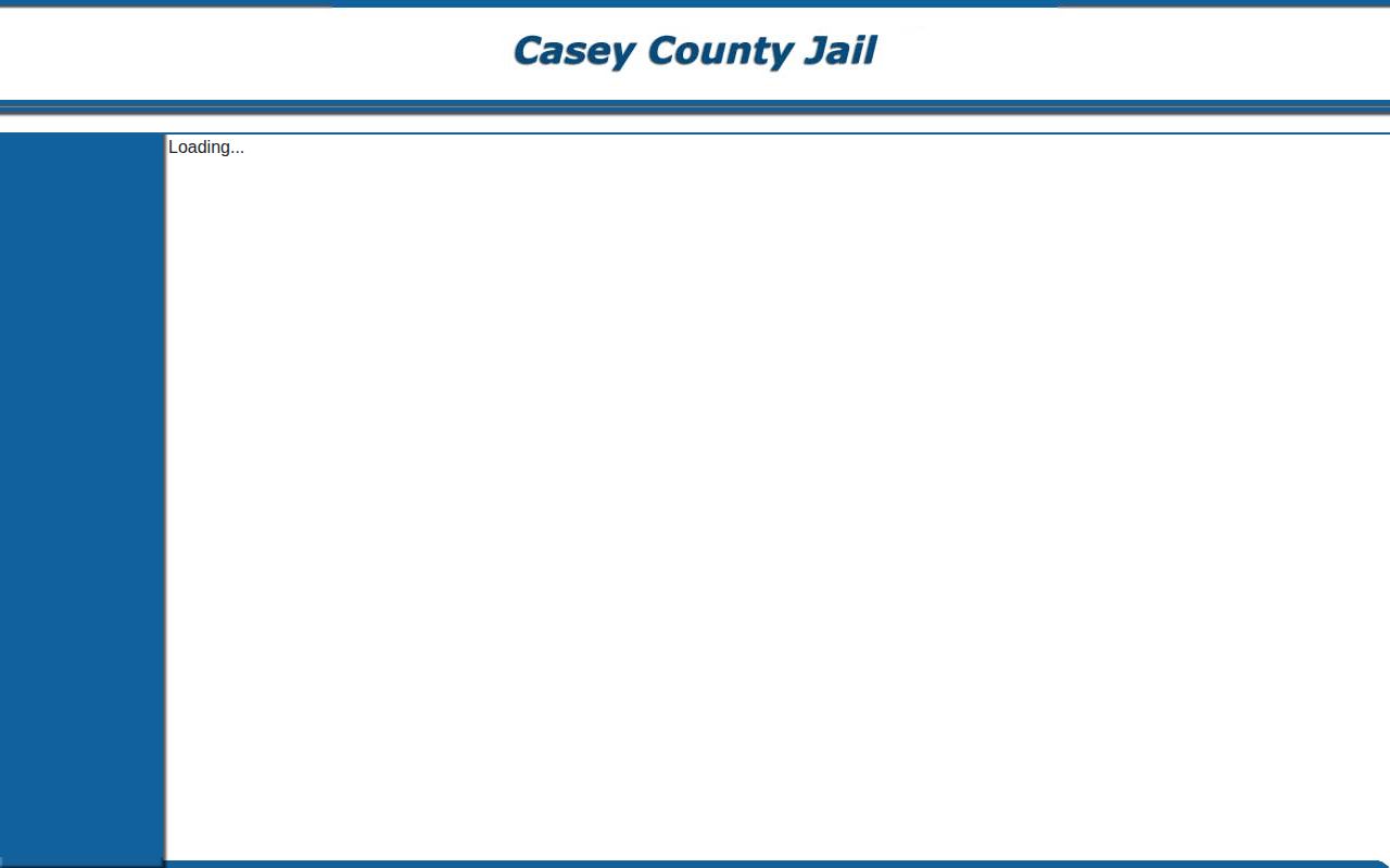 Casey County Detention Center legacy roster frame for release verification
